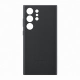 Samsung Original Galaxy S23 Ultra Skal Leather Cover Svart