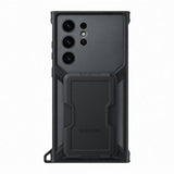Samsung Original Galaxy S23 Ultra Skal Rugged Gadget Case Svart