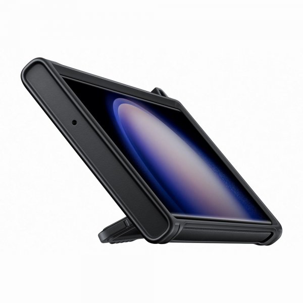 Samsung Original Galaxy S23 Ultra Skal Rugged Gadget Case Svart