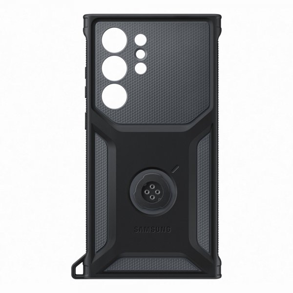 Samsung Original Galaxy S23 Ultra Skal Rugged Gadget Case Svart