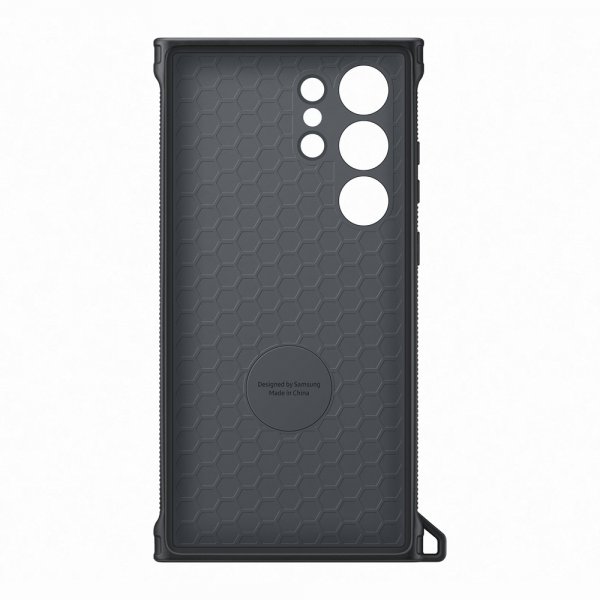 Samsung Original Galaxy S23 Ultra Skal Rugged Gadget Case Svart