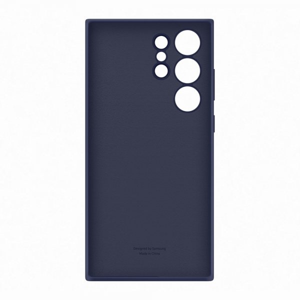 Samsung Original Galaxy S23 Ultra Skal Silicone Cover Navy