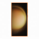 Samsung Original Galaxy S23 Ultra Skal Silicone Cover Orange