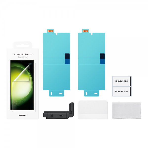 Samsung Original Galaxy S23 Ultra Skärmskydd Screen Protector 2-pack