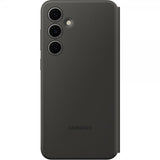 Samsung Original Galaxy S24 FE Fodral Smart View Wallet Case Svart