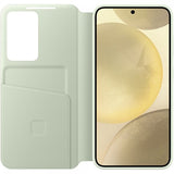 Samsung Original Galaxy S24 Fodral Smart View Wallet Case Light Green