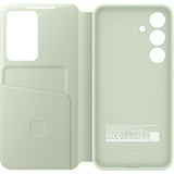 Samsung Original Galaxy S24 Fodral Smart View Wallet Case Light Green
