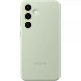 Samsung Original Galaxy S24 Fodral Smart View Wallet Case Light Green