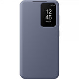 Samsung Original Galaxy S24 Fodral Smart View Wallet Case Violet