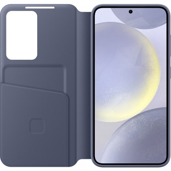 Samsung Original Galaxy S24 Fodral Smart View Wallet Case Violet