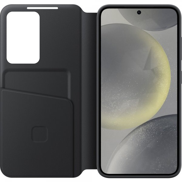Samsung Original Galaxy S24 Plus Fodral Smart View Wallet Case Svart