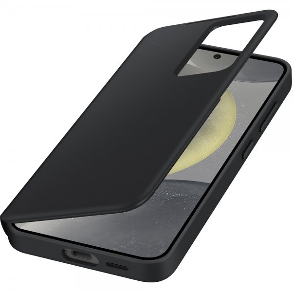 Samsung Original Galaxy S24 Plus Fodral Smart View Wallet Case Svart