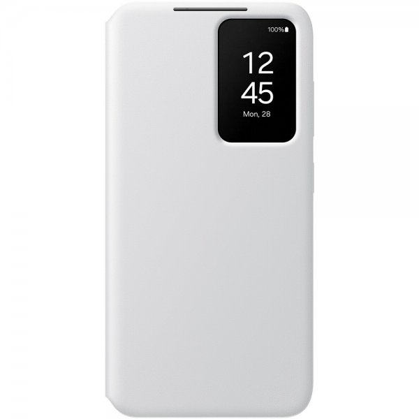 Samsung Original Galaxy S24 Plus Fodral Smart View Wallet Case Vit