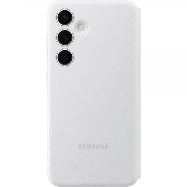 Samsung Original Galaxy S24 Plus Fodral Smart View Wallet Case Vit