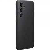 Samsung Original Galaxy S24 Plus Skal Vegan Leather Case Svart