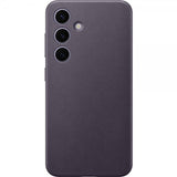 Samsung Galaxy S24 Skal Vegan Leather Case Dark Violet