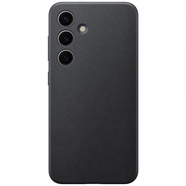 Samsung Original Galaxy S24 Skal Vegan Leather Case Svart