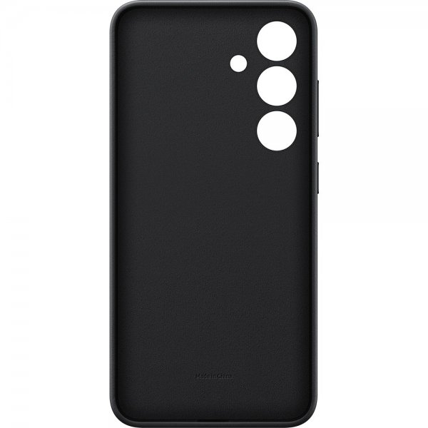 Samsung Original Galaxy S24 Skal Vegan Leather Case Svart