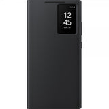 Samsung Original Galaxy S24 Ultra Fodral Smart View Wallet Case Svart