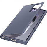 Samsung Original Galaxy S24 Ultra Fodral Smart View Wallet Case Violet