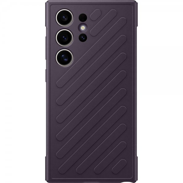 Samsung Original Galaxy S24 Ultra Skal Shield Case Dark Violet