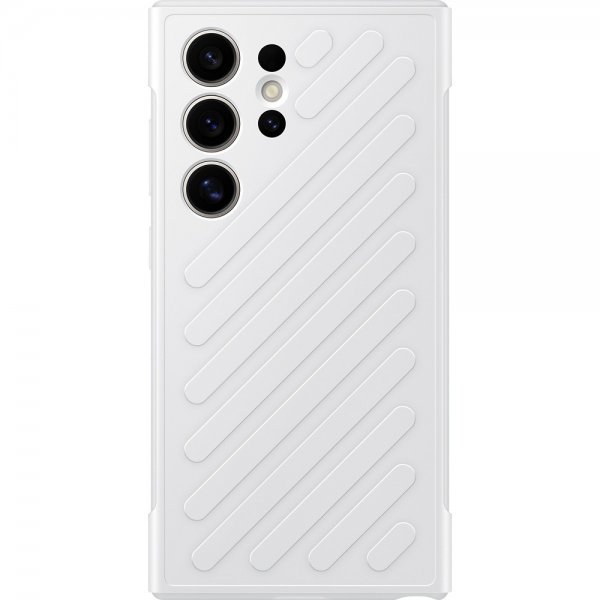 Samsung Original Galaxy S24 Ultra Skal Shield Case Light Gray