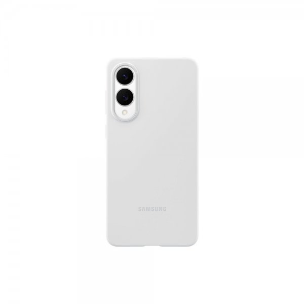 Samsung Original Galaxy S25 Edge Skal Silicone Case Ljusgrå