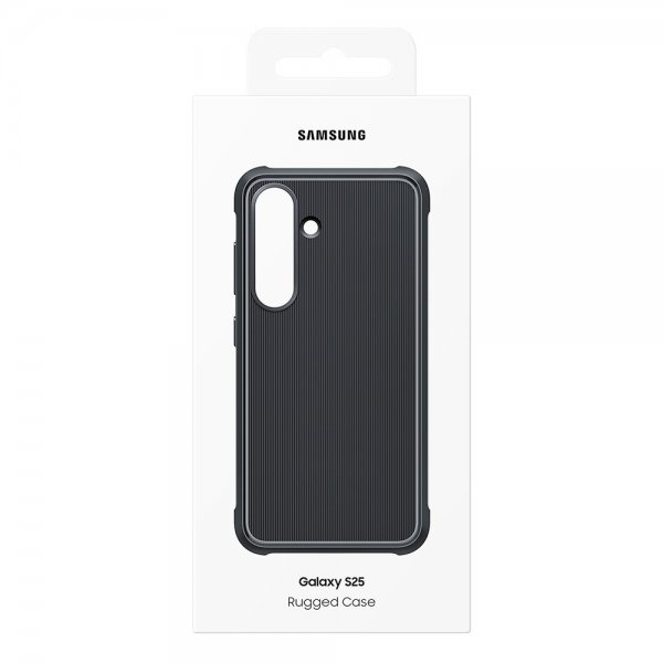 Samsung Original Galaxy S25 Skal Rugged Case Svart