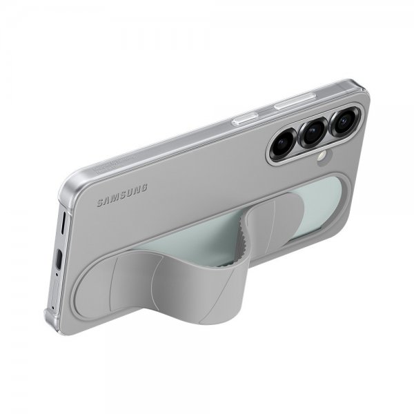 Samsung Original Galaxy S25 Skal Standing Grip Case Grå