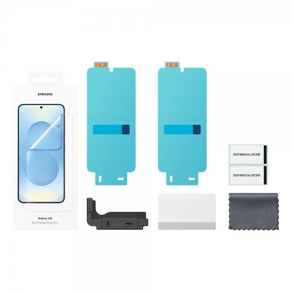 Samsung Original Galaxy S25 Skärmskydd Anti-reflecting Film 2-pack