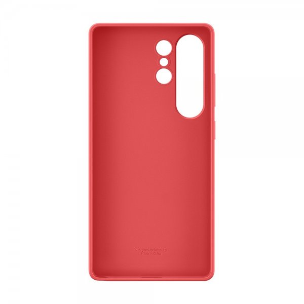 Samsung Original Galaxy S25 Ultra Skal Silicone Case Röd