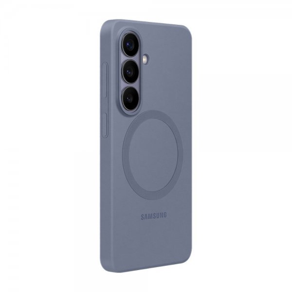 Samsung Original Galaxy S26 Skal Silicone Magnet Case Blue Violet