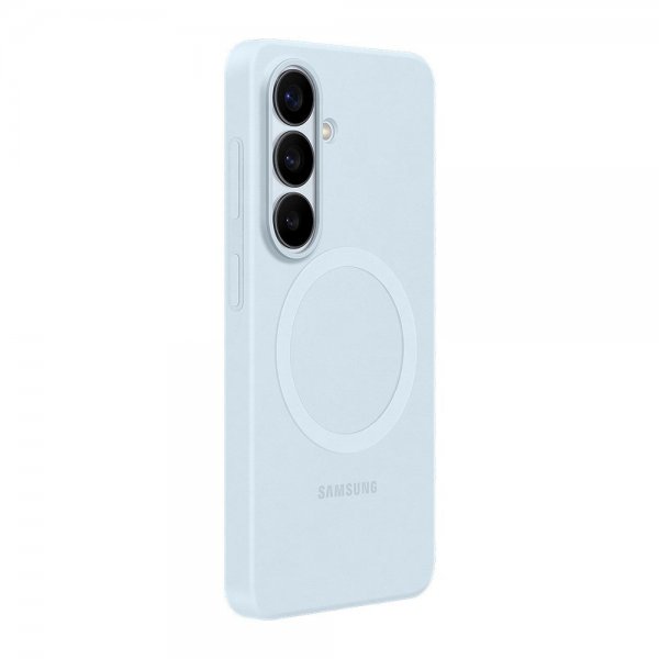 Samsung Original Galaxy S26 Skal Silicone Magnet Case Light Blue