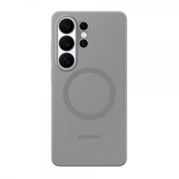 Samsung Original Galaxy S26 Ultra Skal Silicone Magnet Case Grå