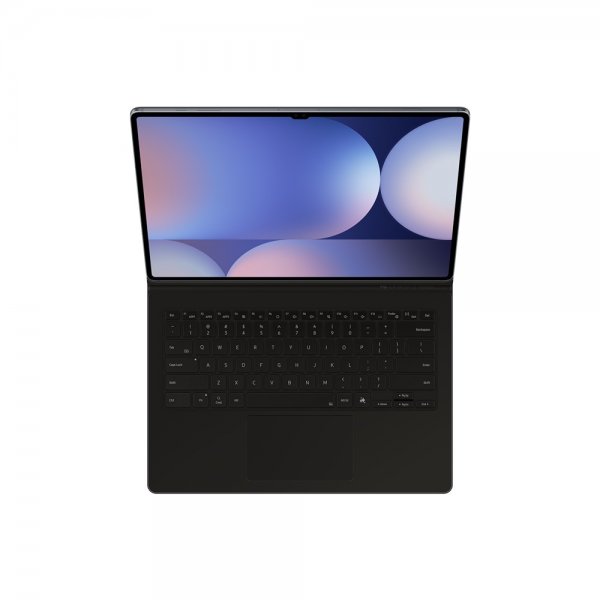 Samsung Original Galaxy Tab S9 Ultra/S10 Ultra Fodral Book Cover Keyboard Svart