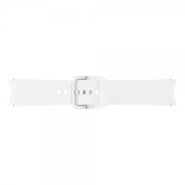 Samsung Original Galaxy Watch 20mm Armband Sport Band (S/M) Vit