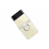 Samsung Original Galaxy Z Flip 3 Skal Clear Cover with Ring Transparent