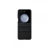 Samsung Original Galaxy Z Flip 5 Skal Flap Eco-Leather Case Svart