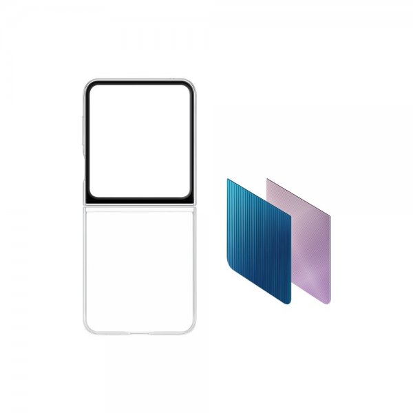 Samsung Original Galaxy Z Flip 5 Skal Flipsuit Case Transparent