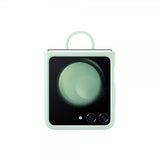 Samsung Original Galaxy Z Flip 5 Skal Silicone Case with Ring Mint