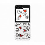 Samsung Original Galaxy Z Flip 6/Galaxy Z Flip 7 FE Skal Flipsuit Case Vit