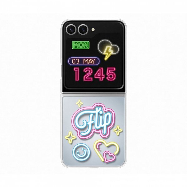Samsung Original Galaxy Z Flip 6 Skal Flipsuit Case Grå
