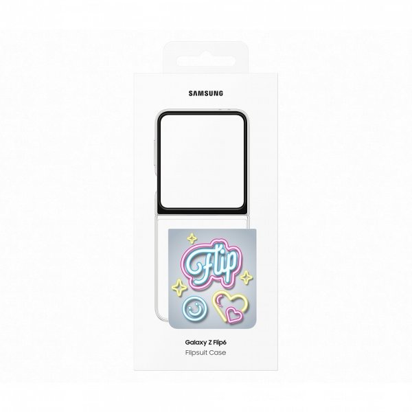 Samsung Original Galaxy Z Flip 6 Skal Flipsuit Case Grå