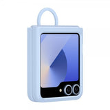 Samsung Original Galaxy Z Flip 6/Flip 7 FE Skal Silicone Case Blå