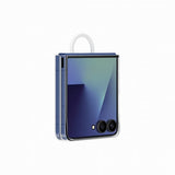 Samsung Original Galaxy Z Flip 7 Skal Ring Case Clear Transparent