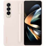 Samsung Original Galaxy Z Fold 4 Fodral Standing Cover with Pen Sand