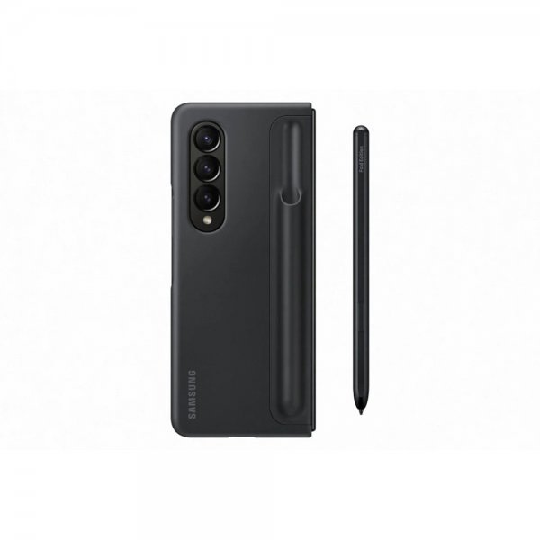 Samsung Original Galaxy Z Fold 4 Fodral Standing Cover with Pen Svart