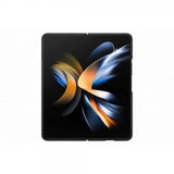 Samsung Original Galaxy Z Fold 4 Skal Leather Cover Svart