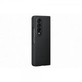 Samsung Original Galaxy Z Fold 4 Skal Leather Cover Svart