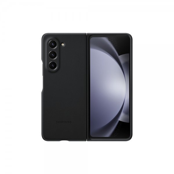 Samsung Original Galaxy Z Fold 5 Skal Eco-Leather Case Graphite